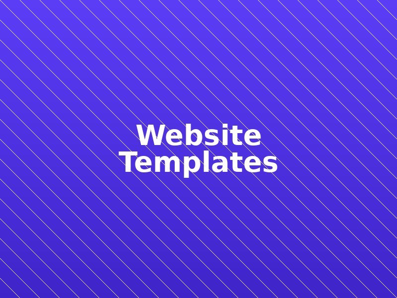website template