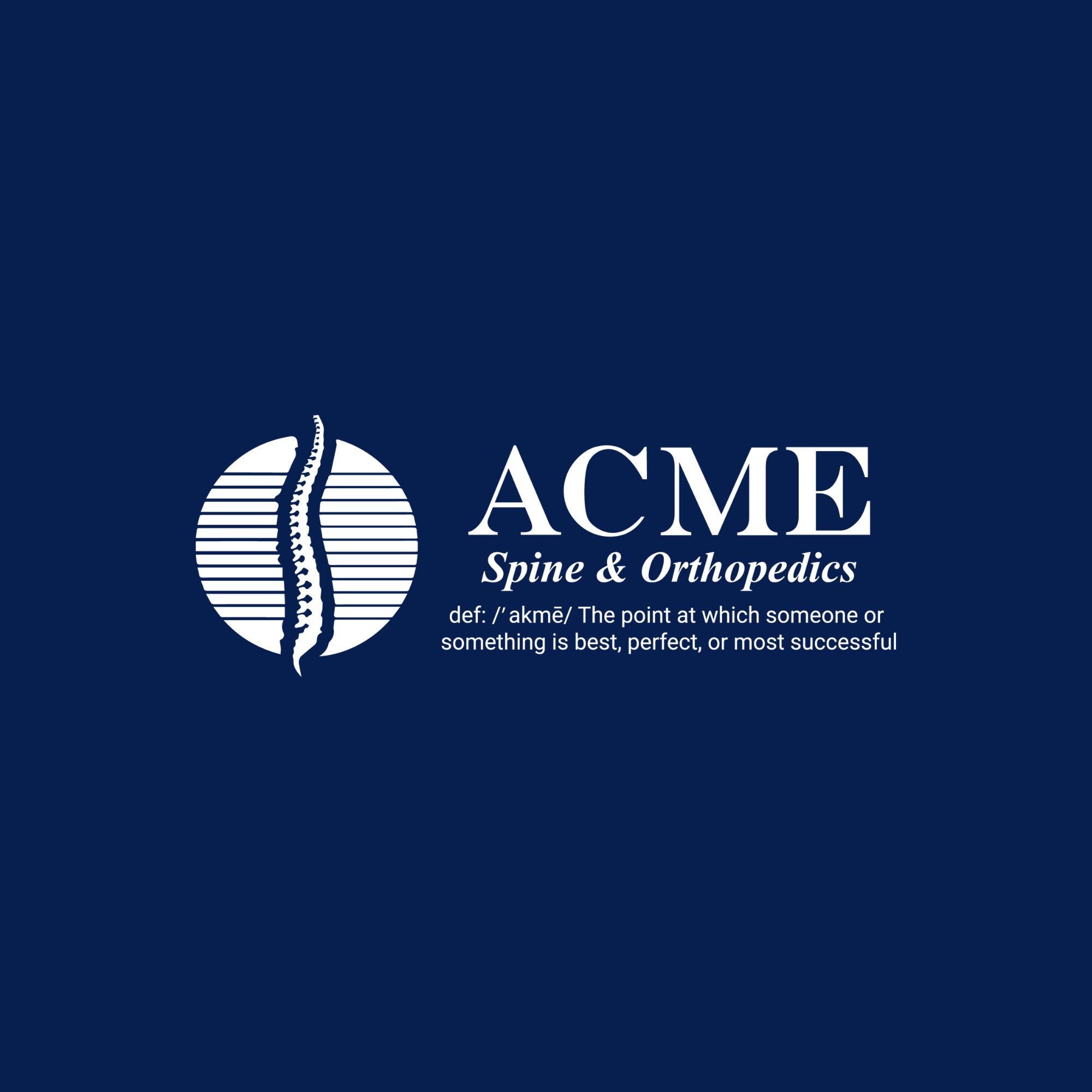 Acme Spine and Orthopedics