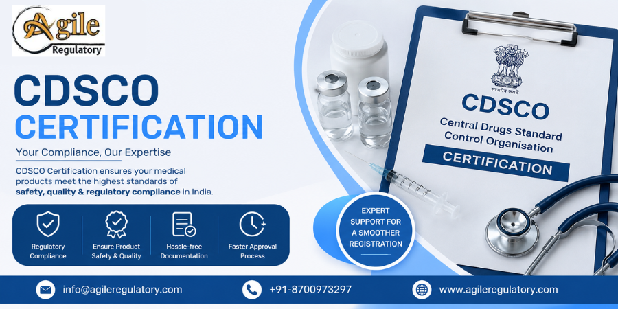 CDSCO Certificate for Medical Devices and Products