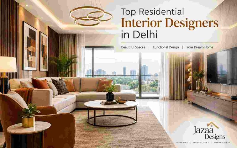 Top Residential Interior Designers in Delhi